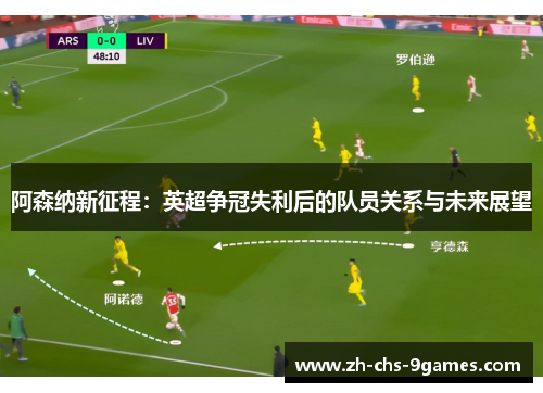 阿森纳新征程：英超争冠失利后的队员关系与未来展望